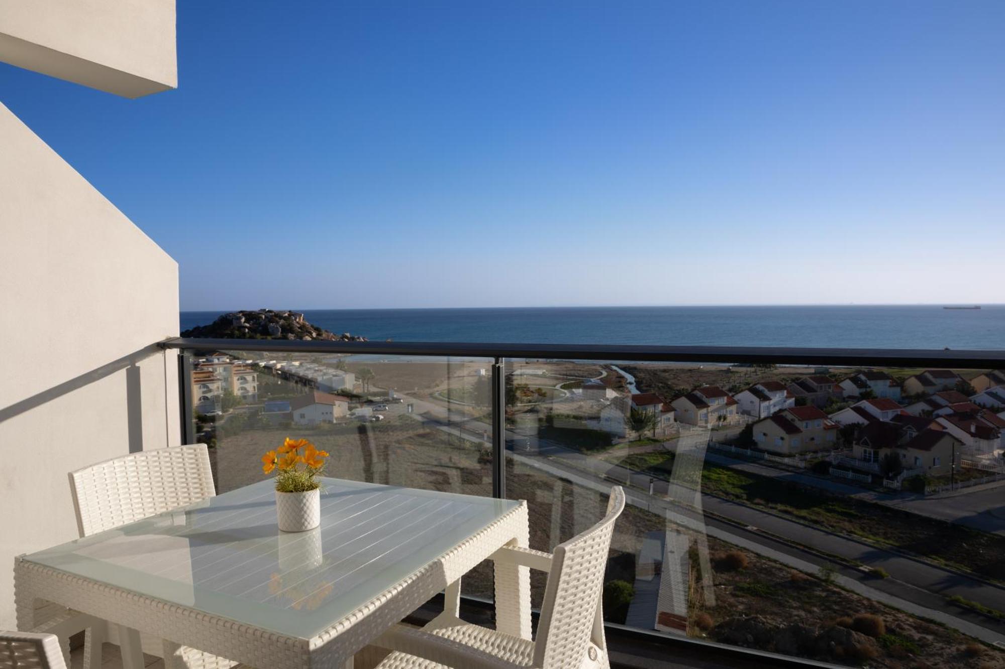 Caesar Blue Seaside Luxury Apartments Gastria Exterior foto