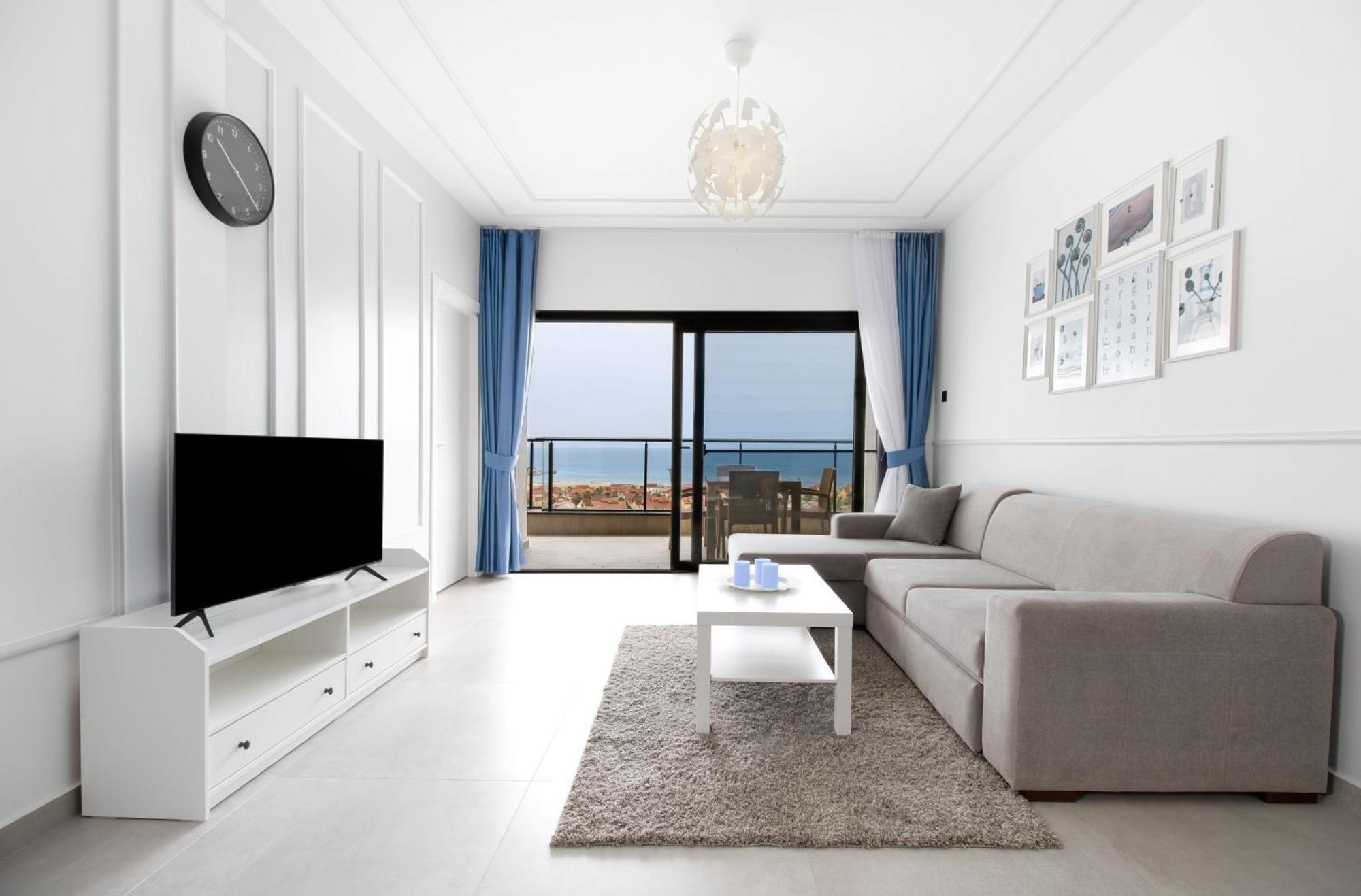 Caesar Blue Seaside Luxury Apartments Gastria Exterior foto