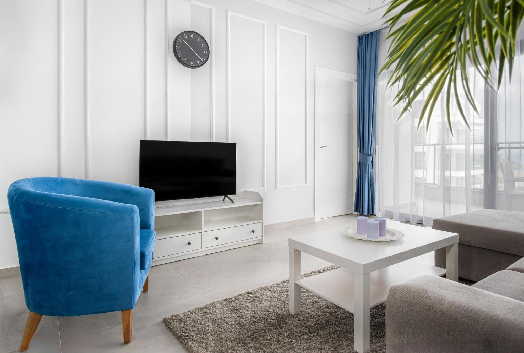 Caesar Blue Seaside Luxury Apartments Gastria Exterior foto