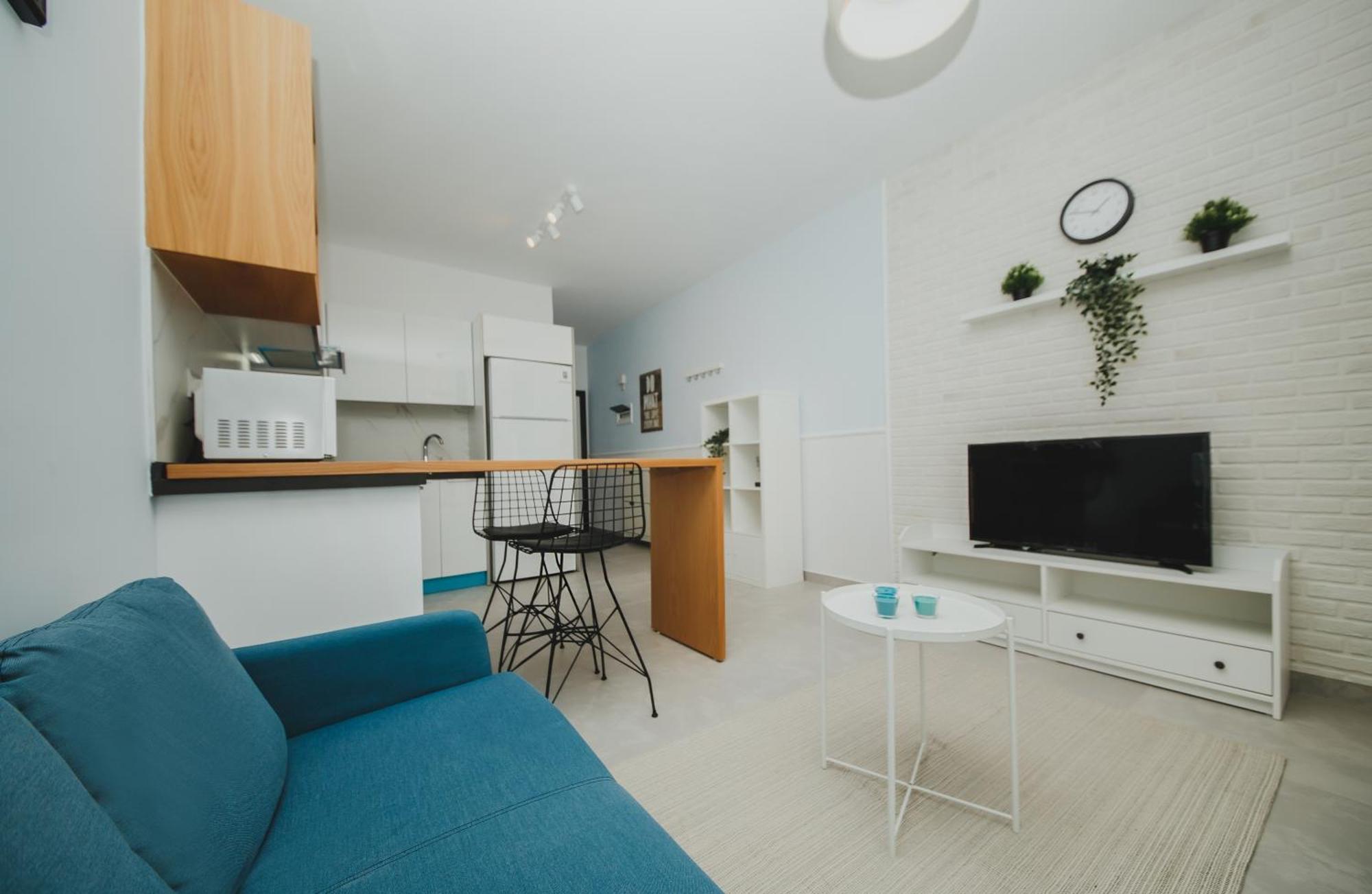 Caesar Blue Seaside Luxury Apartments Gastria Exterior foto