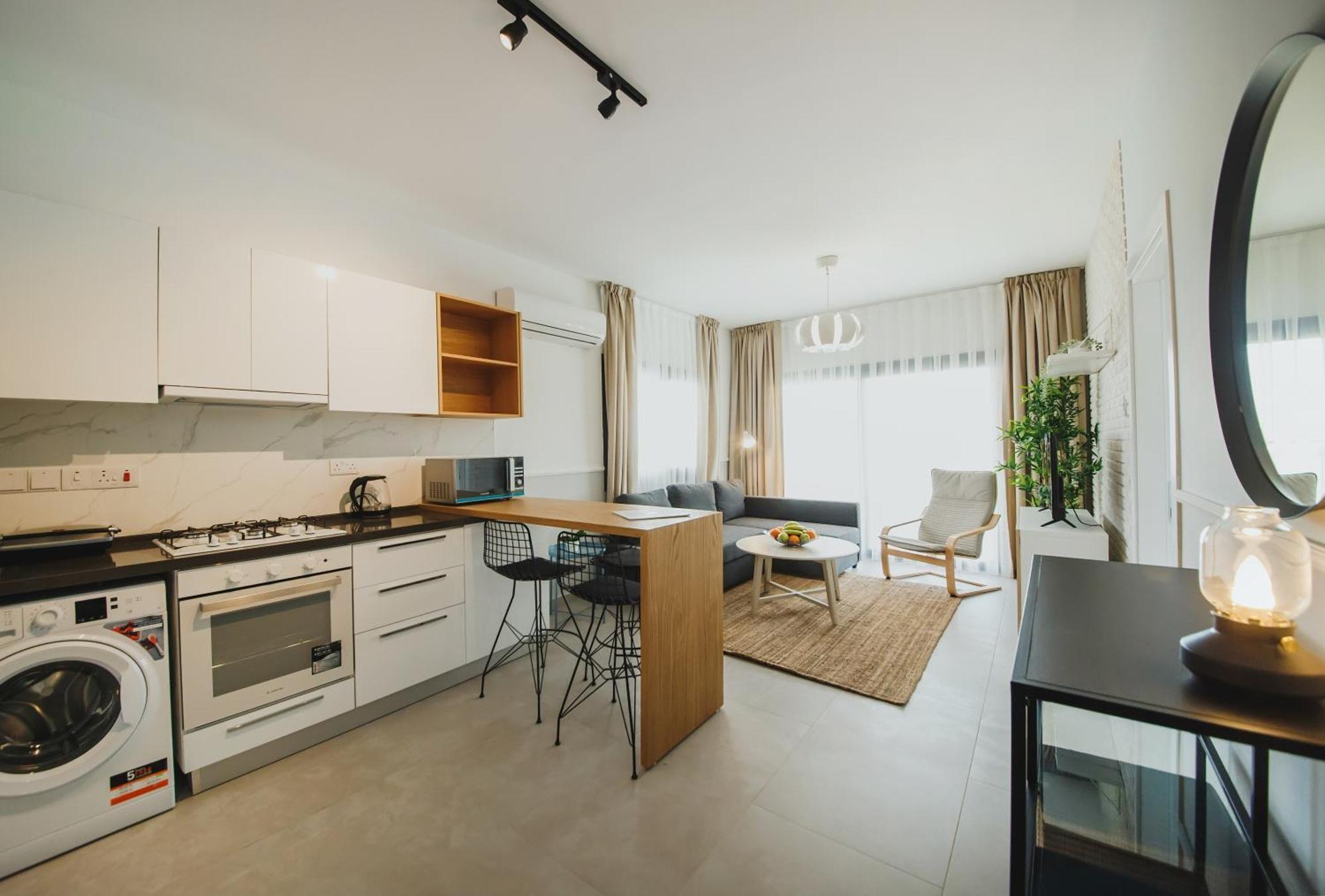 Caesar Blue Seaside Luxury Apartments Gastria Exterior foto