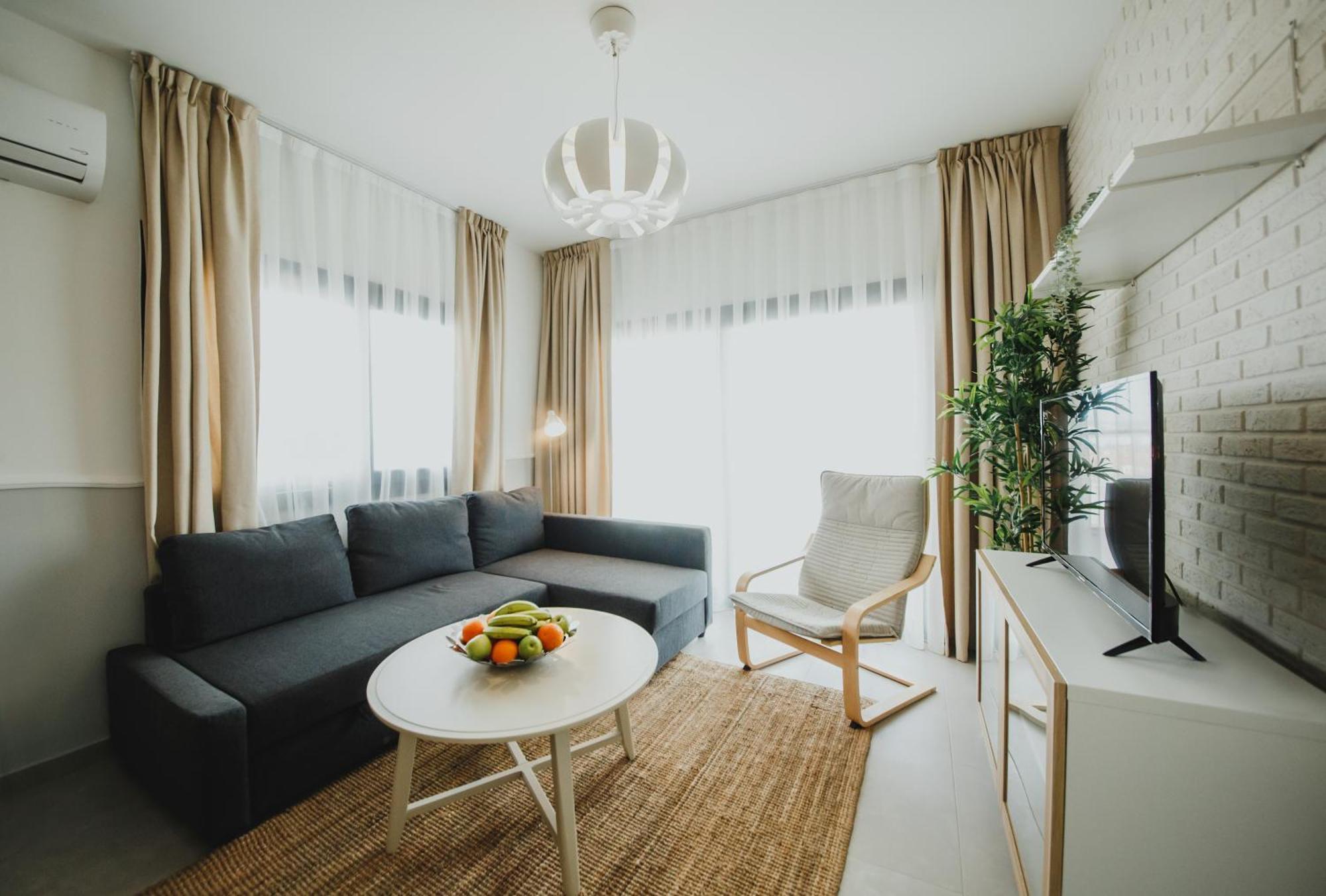 Caesar Blue Seaside Luxury Apartments Gastria Exterior foto