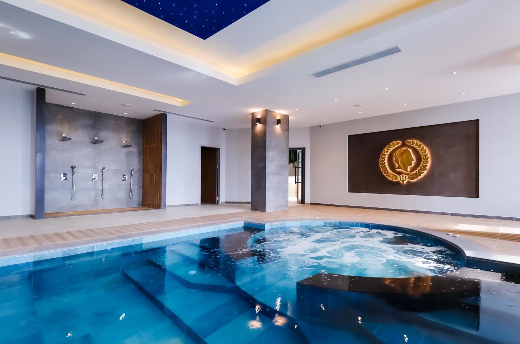 Caesar Blue Seaside Luxury Apartments Gastria Exterior foto