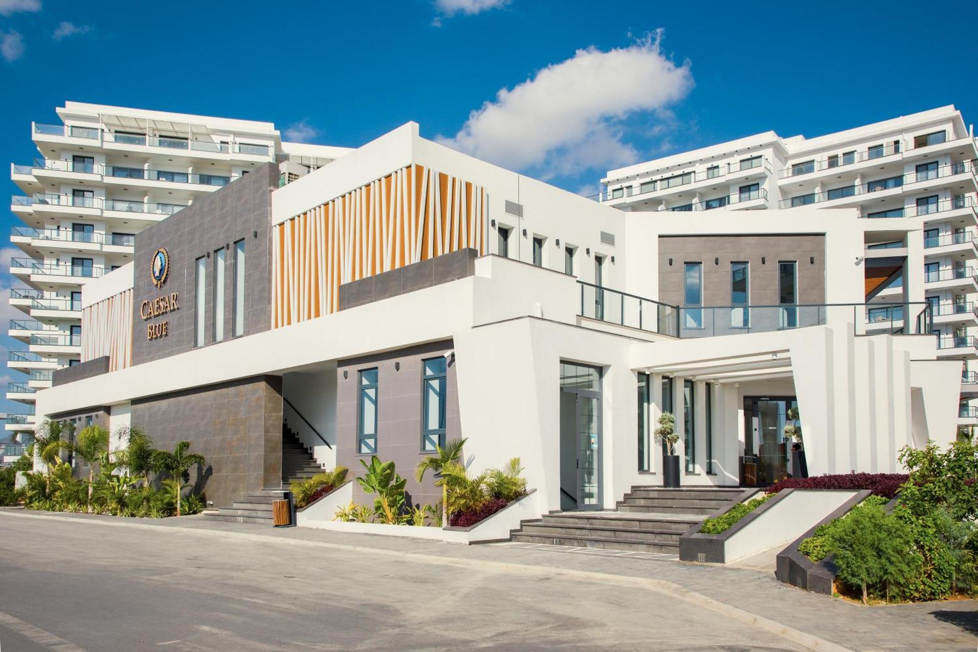 Caesar Blue Seaside Luxury Apartments Gastria Exterior foto
